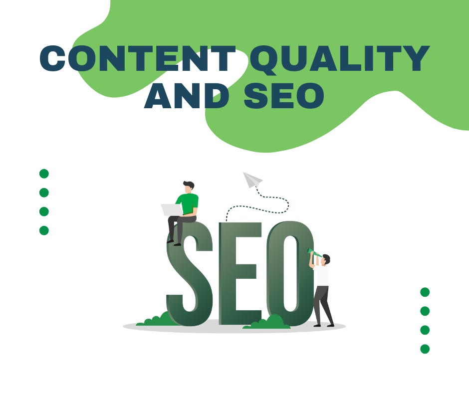 Content quality and seo